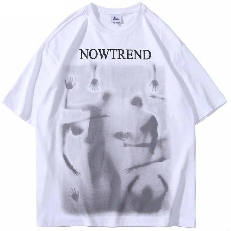 Camisetas de algodón NowTrend Shadow para hombre