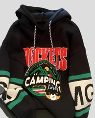 Dünnes Sweatshirt mit Kapuze Rockets Camping