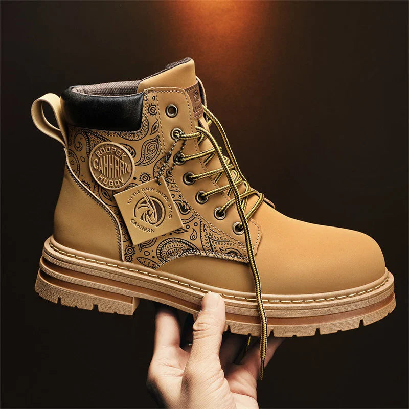 Botas Martin de plataforma alta para hombre