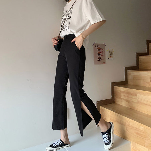 Self Made Slit Pants