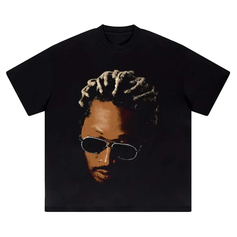 Colección de camisetas clásicas con retratos de los noventa y un aire retro