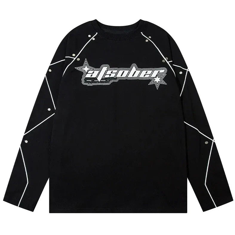 Camiseta de manga larga raglán con diseño de Speed ​​Racer Block