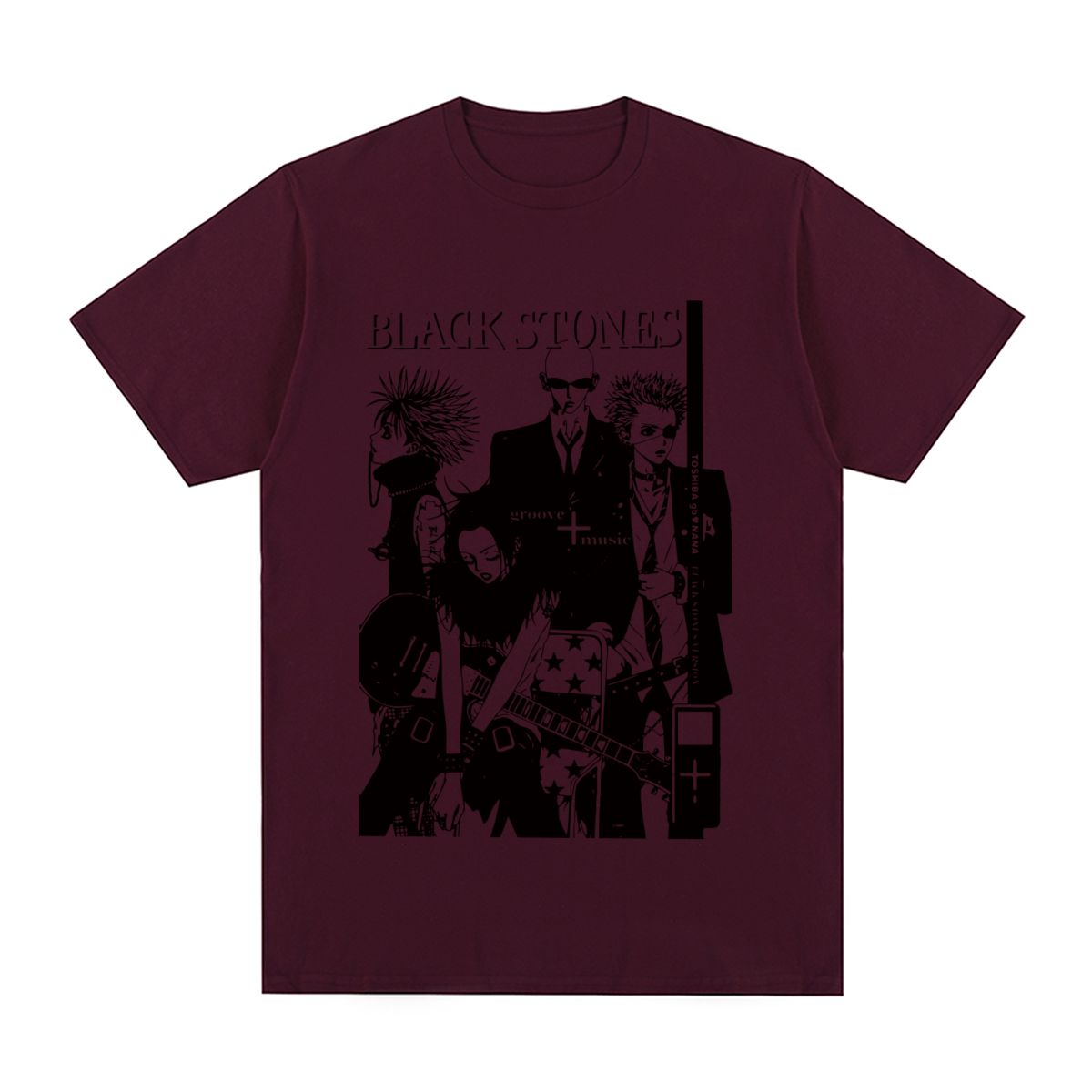Camisetas unisex Black Stones NANA Osaki