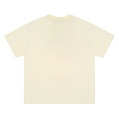 Camisetas de verano de algodón extragrandes para hombre con estética Dream-Walk