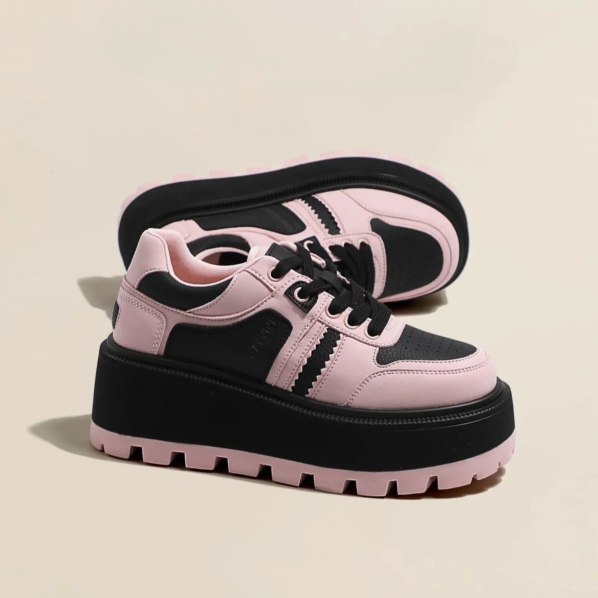 Sneaker mit dicker Sohle für Damen