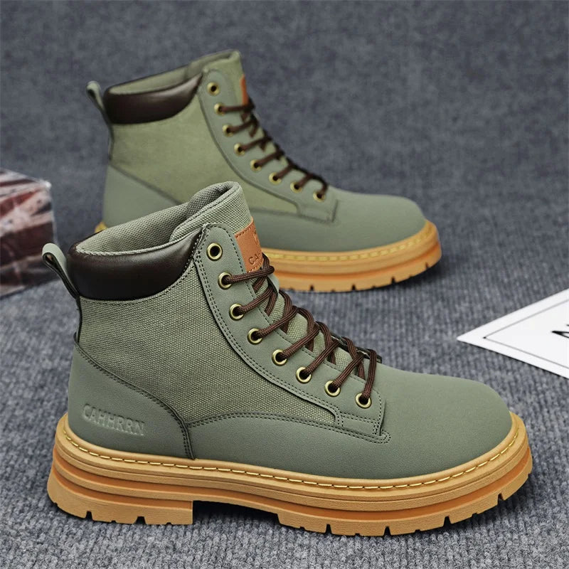 Botas Martin de plataforma alta para hombre