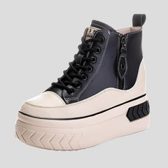 Plateau-Sneaker-Boots für Damen