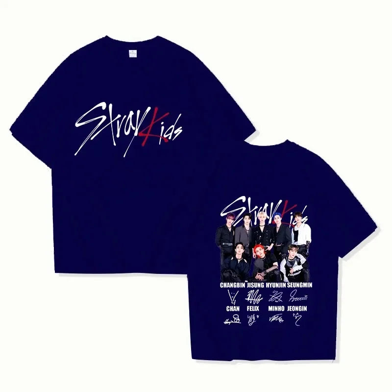 KPOP T shirt for Unisex Strav Kids Tops