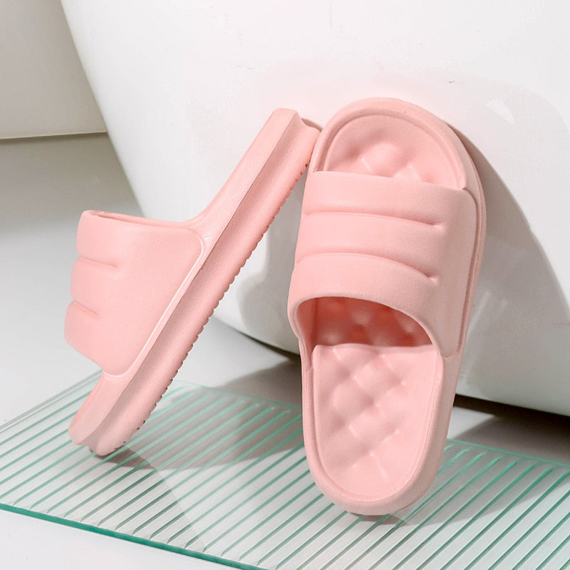 Thickened Non-slip Sole Shower Slides for Women