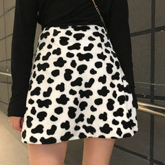 Shaggy Cow Skirt