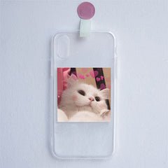 Funda para iPhone con diseño de gato Shiro