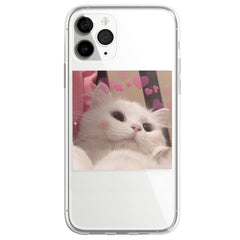 Funda para iPhone con diseño de gato Shiro