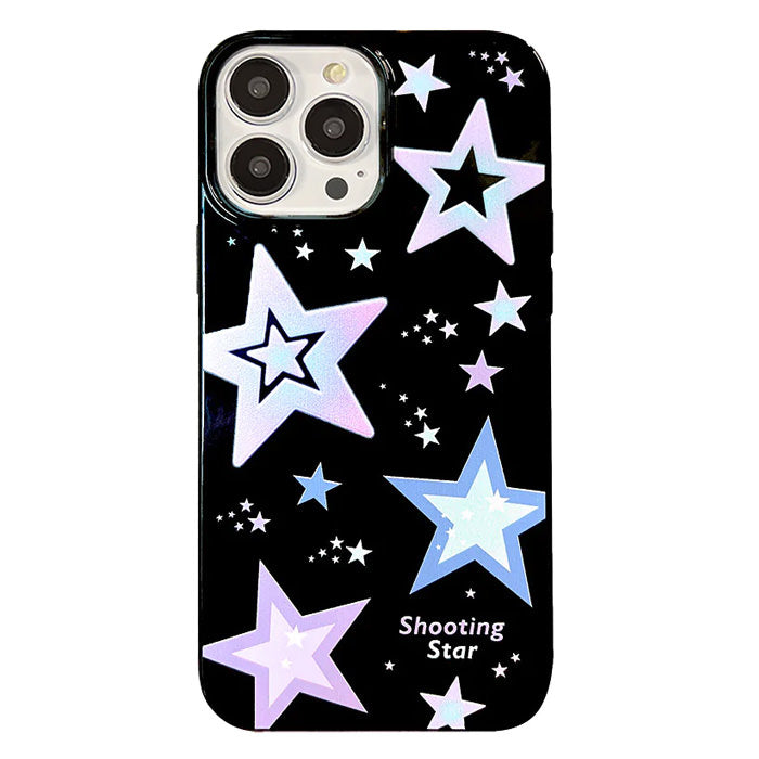 Funda para iPhone con diseño de estrella fugaz