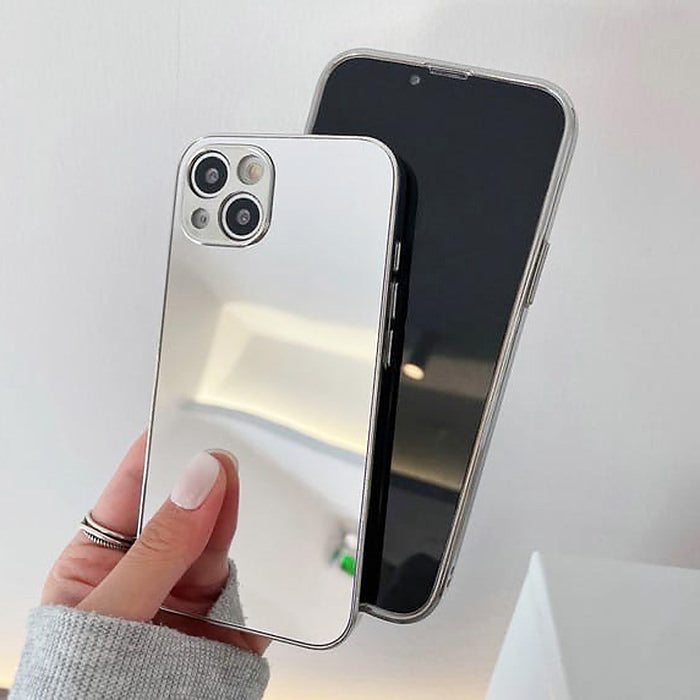 Silver Mirror iPhone Case