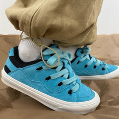 Skater-Sneakers in Blau