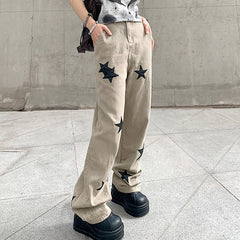 Skater Girl Star Jeans