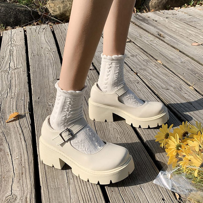 Skippin' School Platform Sandals