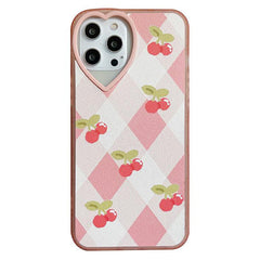 Funda rosa suave y estética para iPhone