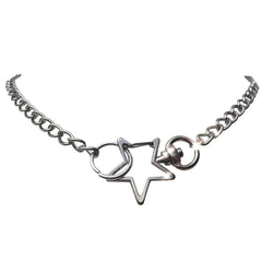 Collar de cadena de estrellas 