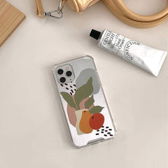 Funda para iPhone con diseño de naturaleza muerta