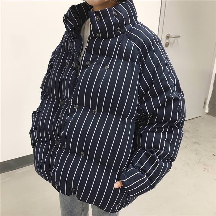 Striped Padded Jacket