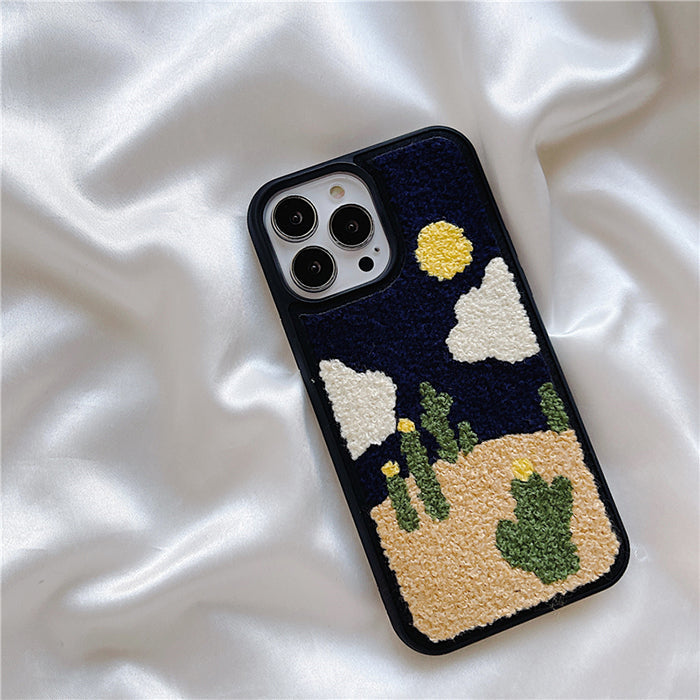 Funda para iPhone con diseño de girasoles 