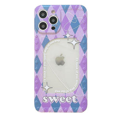 Funda para iPhone color lila dulce 