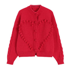 Sweetheart Knit Cardigan