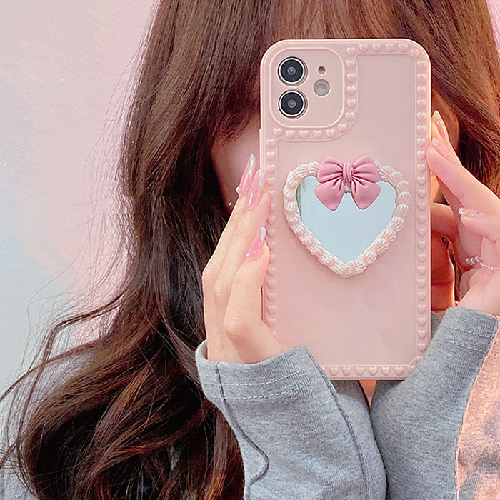 Funda para iPhone con diseño de corazón