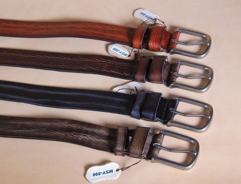 Casual Vintage Leather Belt