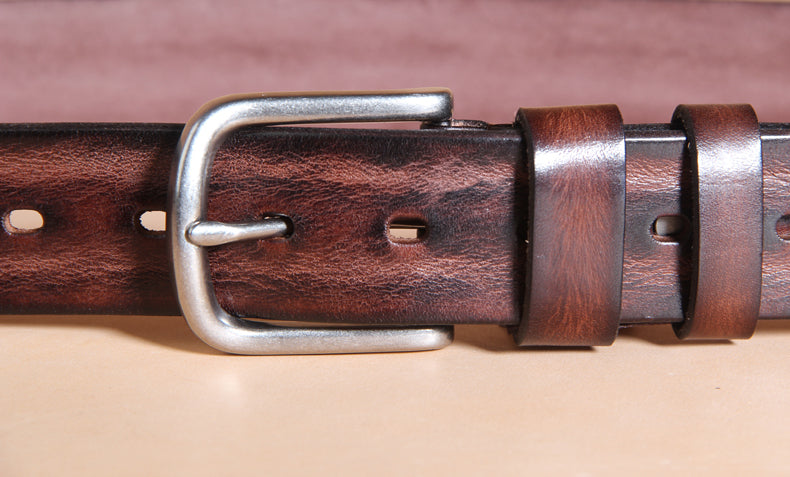Casual Vintage Leather Belt