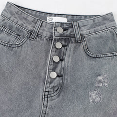 Graue Baggy-Jeans von Teen Craft