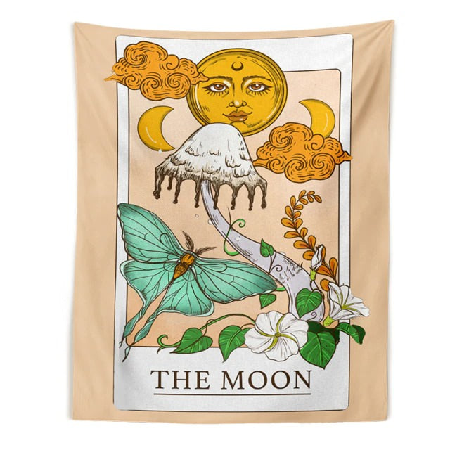 The Moon Tarot Tapestry