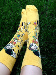 The Kiss Klimt Socks