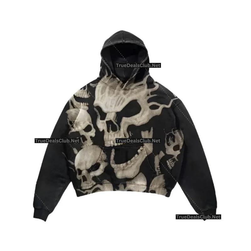 Urban Style – Amerikanische Streetwear mit Print – Übergroße Streetwear-Hoodies