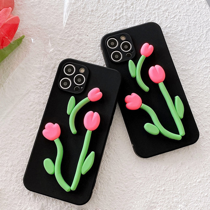 Funda para iPhone Tulip Black