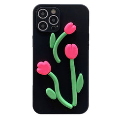 Funda para iPhone Tulip Black