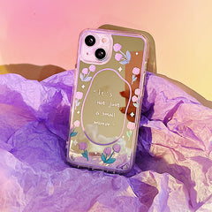 Tulips Mirror iPhone Case