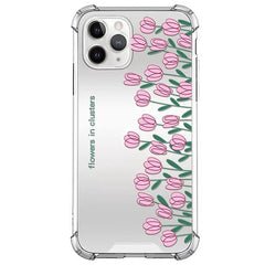 Funda para iPhone con tulipanes