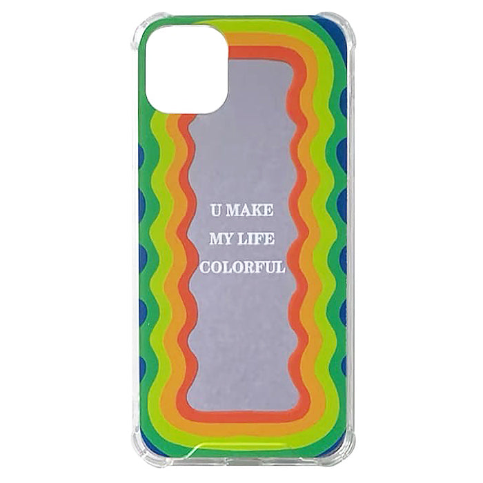 Funda para iPhone "Haz que mi vida sea colorida"