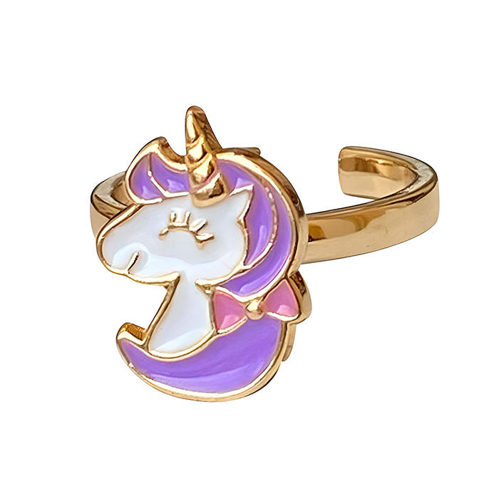 Anillo giratorio de unicornio