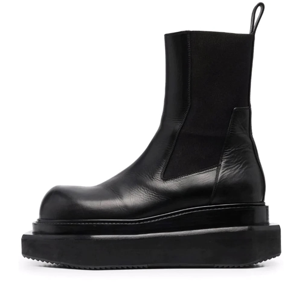 Chelsea Boots zum Reinschlüpfen in Schwarz