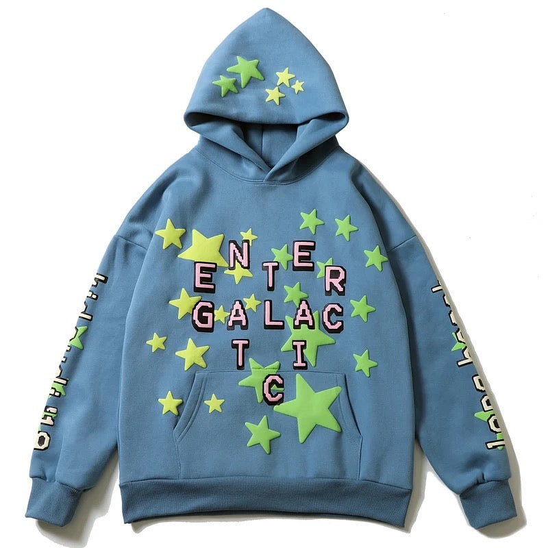 Sudadera unisex con estampado gráfico 