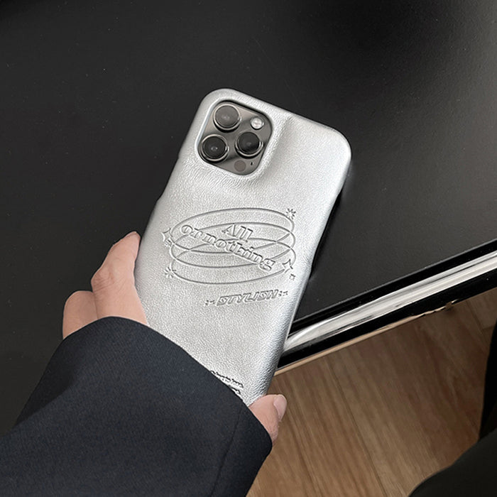 Funda para iPhone Universe Silver