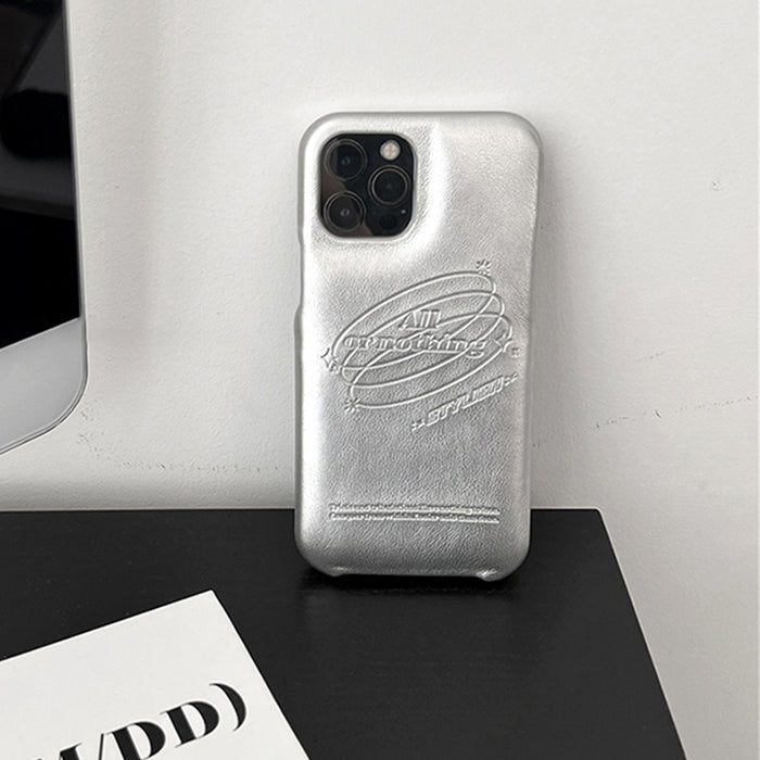 Funda para iPhone Universe Silver