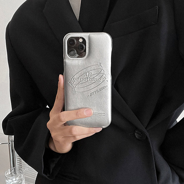 Funda para iPhone Universe Silver