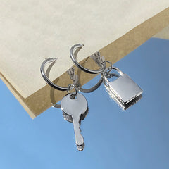 Unlock Ya Mind Key Earrings