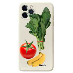 Funda para iPhone con verduras