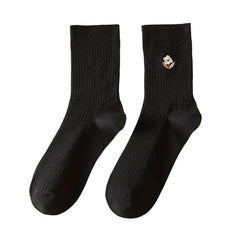 Calcetines florales vintage
