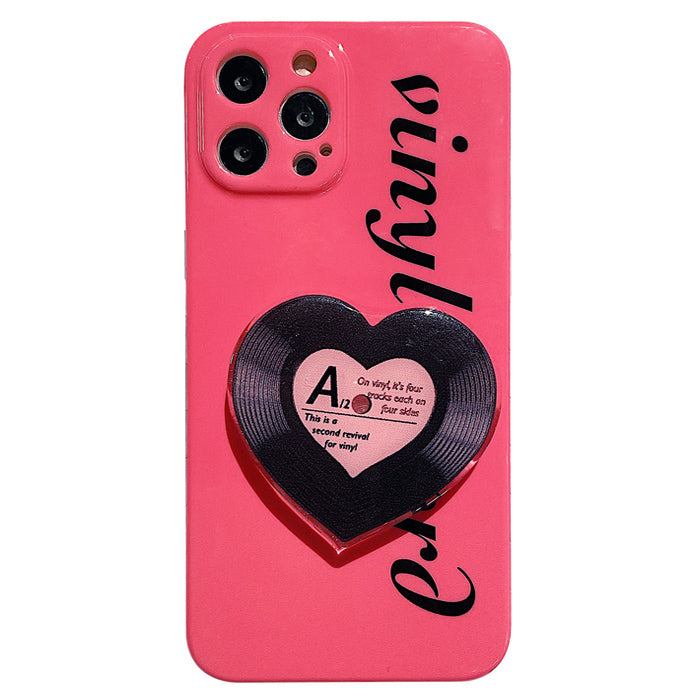 Funda para iPhone con diseño de disco de vinilo